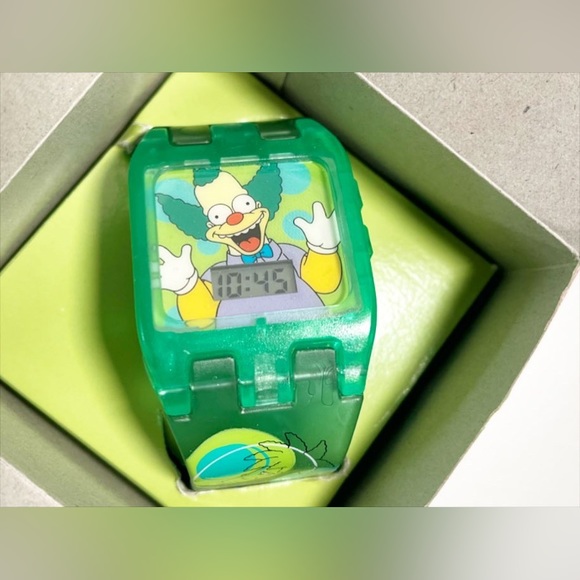 2002 The Simpsons x Burger King talking watches - Picture 5 of 11